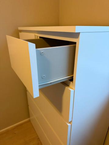 IKEA Malm ladekast - wit - afbeelding 2 IKEA Malm ladekast - wit - afbeelding 2