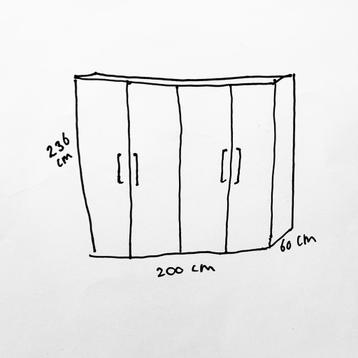 IKEA Pax hooglans wit - afbeelding 3 IKEA Pax hooglans wit - afbeelding 3