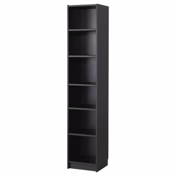 Ikea billy zwart boekenkast 40 x 202cm - afbeelding 1 Ikea billy zwart boekenkast 40 x 202cm - afbeelding 1