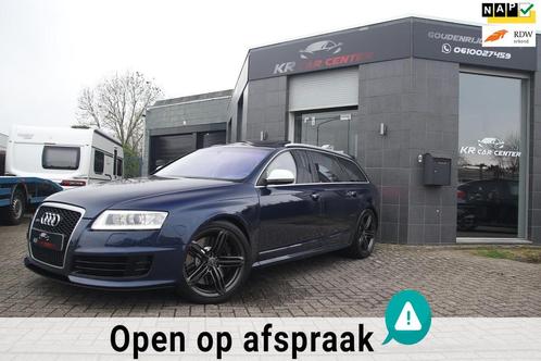 Audi RS6 Avant 5.0 TFSI V10 680PK SCHUIFDAK-MEMORY-KEYLESS-B, Auto's, Audi, Bedrijf, Te koop, RS6, 4x4, ABS, Achteruitrijcamera