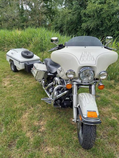 Electra glide met / zonder aanhanger., Motoren, Motoren | Harley-Davidson, Particulier, Toermotor, 2 cilinders, Ophalen