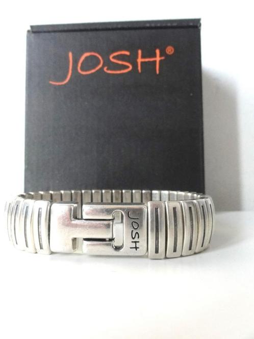 Nieuwe Josh heren armband, Sieraden, Tassen en Uiterlijk, Armbanden, Nieuw, Zilver, Verzenden