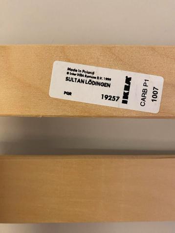IKEA Malm wit bed 90x200 + lattenbodem - afbeelding 7 IKEA Malm wit bed 90x200 + lattenbodem - afbeelding 7