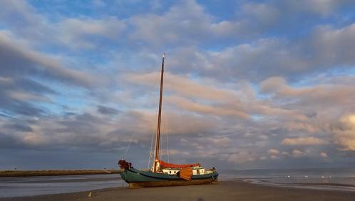 Piipster skûtsje 17.06, Watersport en Boten, Platbodems, Gebruikt, 12 meter of meer, Staal, Diesel, Ophalen