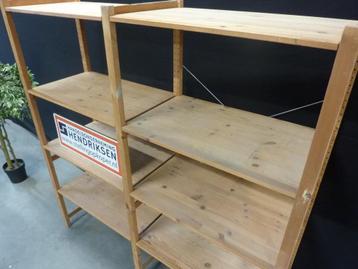 Nette houten stellingkast / stelling Ikea Ivar 174x50x179cm - afbeelding 6 Nette houten stellingkast / stelling Ikea Ivar 174x50x179cm - afbeelding 6