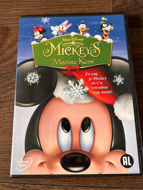 DVD Mickey's Mooiste Kerst (Walt Disney), Cd's en Dvd's, Dvd's | Tekenfilms en Animatie, Zo goed als nieuw, Amerikaans, Tekenfilm