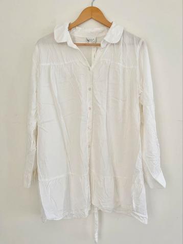 Vila langere blouse wit, maat L/40 - wyp 