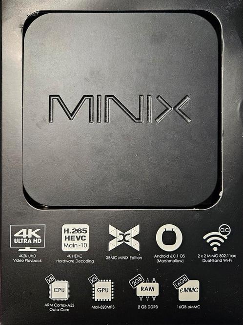 Minix neo U9-H Mediaspeler met NEO A3 afstandsbediening, Audio, Tv en Foto, Mediaspelers, Zo goed als nieuw, HDMI, USB 2.0, Ophalen of Verzenden
