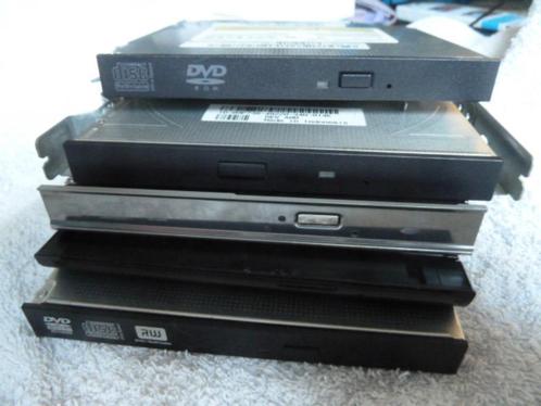 5x DVD/CD-drives voor laptop: HP, Toshiba en Teac, Panasonic, Computers en Software, Optische drives, Gebruikt, Intern, MacOS