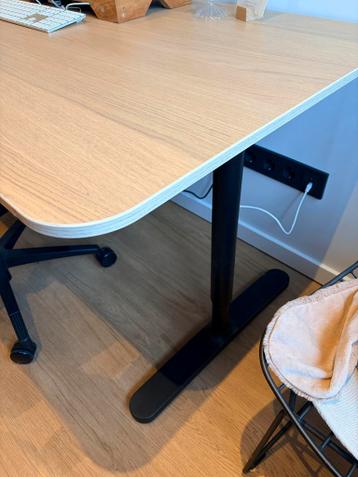 Ikea Bekant Zit/Sta Bureau 160x80 - Eiken Fineer - afbeelding 4 Ikea Bekant Zit/Sta Bureau 160x80 - Eiken Fineer - afbeelding 4