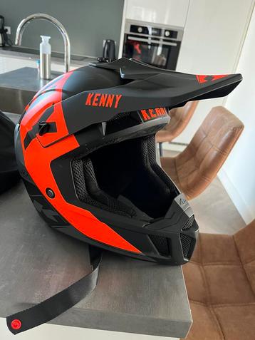 Motor cross helm kenny