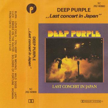 Cassettebandje Deep Purple – Last Concert In Japan