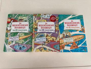 De Waanzinnige Boomhut boeken set 3 st 13, 52 en 91 verdiep!