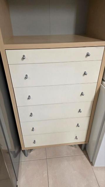 Ikea Malm Kast Berkenfineer/Wit - afbeelding 2 Ikea Malm Kast Berkenfineer/Wit - afbeelding 2