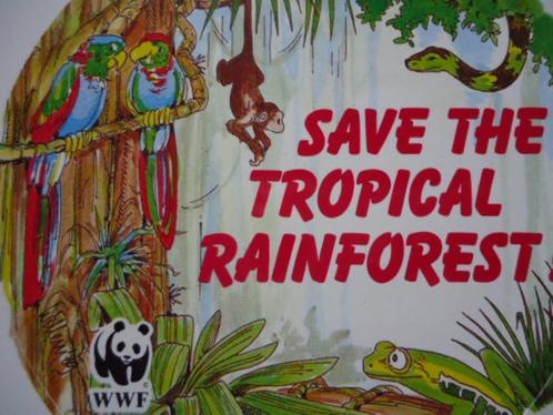 sticker WWF wereld Natuurfonds panda strip art willem 89, Verzamelen, Stickers, Verzenden