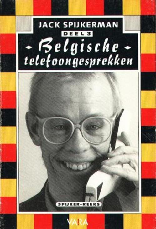 Jack Spijkerman dl 3 - Belgische gesprekken  Telefoonvertier, Boeken, Film, Tv en Media, Gelezen, Overige typen, Verzenden