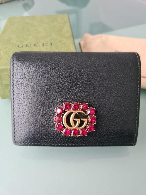 Originele Gucci Portemonnee, Sieraden, Tassen en Uiterlijk, Portemonnees, Zo goed als nieuw, Overige merken, Zwart, Leer, Ophalen