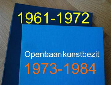 24 x Volume ringbanden Openbaar Kunstbezit 1961-1984