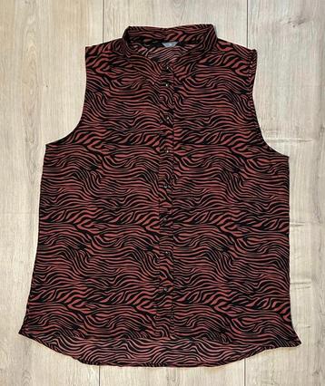 Zebra print blouse Zeeman - Maat: 46