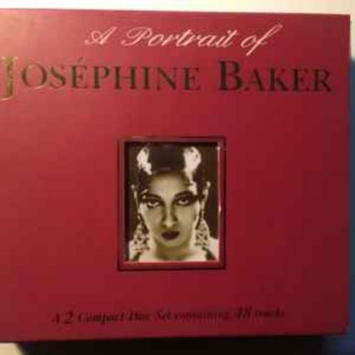 2 CD's A portrait of Josephine Baker, Verzamelen, Overige Verzamelen, Zo goed als nieuw, Ophalen of Verzenden