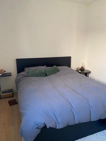 Tweepersoonsbed - 160x200 (IKEA MALM) + matras + topper - afbeelding 1 Tweepersoonsbed - 160x200 (IKEA MALM) + matras + topper - afbeelding 1