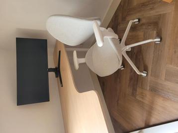 ZGAN Ikea Bekant bureau van zware kwaliteit, kleur beuken - afbeelding 4 ZGAN Ikea Bekant bureau van zware kwaliteit, kleur beuken - afbeelding 4
