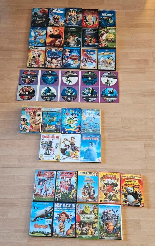 44 DVD's Walt Disney, Cd's en Dvd's, Dvd's | Tekenfilms en Animatie, Zo goed als nieuw, Amerikaans, Alle leeftijden, Ophalen of Verzenden