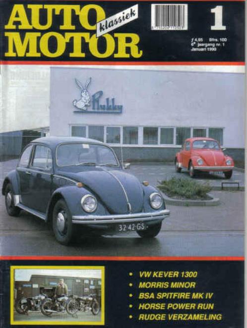 AMK 1 1990 : VW Kever - Citroen CX Break - BSA Spitfire MK4, Boeken, Auto's | Folders en Tijdschriften, Gelezen, Algemeen, Ophalen of Verzenden