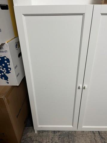 BILLY / OXBERG Boekenkast met deuren, wit, 80x30x202 cm - afbeelding 2 BILLY / OXBERG Boekenkast met deuren, wit, 80x30x202 cm - afbeelding 2