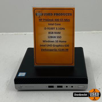 HP ProDesk 400 G5 desktop mini | Intel Core i3-9100T 3.1GHz