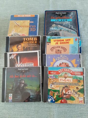 8 CD-Rom spellen