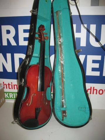 Viool- Violin (oefen) instrument met opbergkoffer