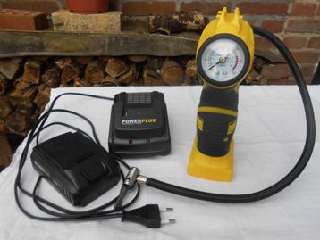 accupomp Power Plus luchtpomp air pressure pump 18v