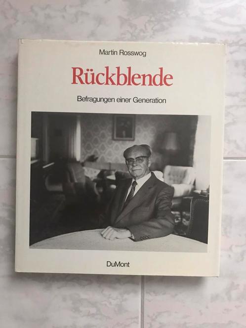 Martin Rosswog,  Rückblende, 1985, 214pp., perfect!, Boeken, Kunst en Cultuur | Fotografie en Design, Zo goed als nieuw, Fotografen