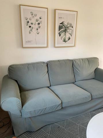 Hoes voor Ikea EKTORP 3-zitsbank- Hakebo grijsgroen - afbeelding 3 Hoes voor Ikea EKTORP 3-zitsbank- Hakebo grijsgroen - afbeelding 3