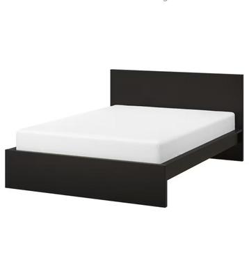 Ikea Malm bedonderstel + Lönset tweemaal - afbeelding 1 Ikea Malm bedonderstel + Lönset tweemaal - afbeelding 1