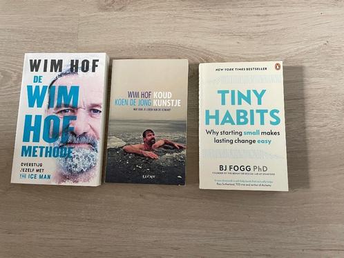 Boeken van Wim Hof en Tiny Habits., Boeken, Psychologie, Zo goed als nieuw, Ontwikkelingspsychologie, Verzenden