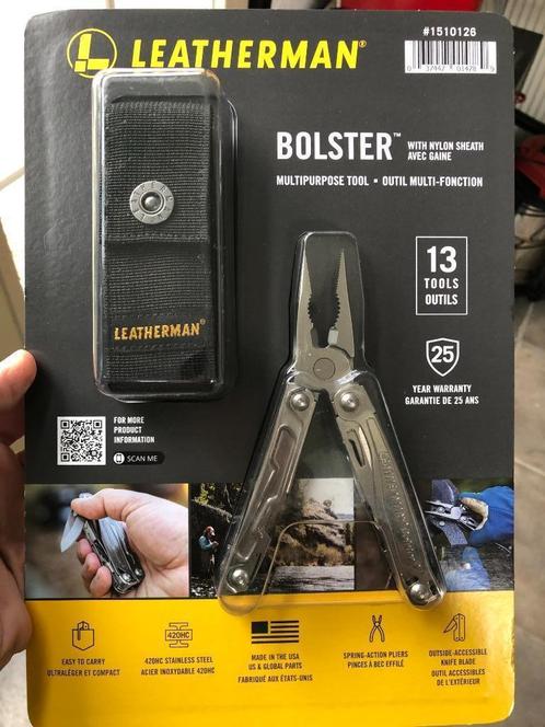 LEATHERMAN BOLSTER NIEUW MODEL EXCLUSIEF in NL, Caravans en Kamperen, Kampeergereedschap, Nieuw, Ophalen of Verzenden