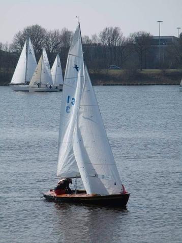 Jan van Gent open zeilboot