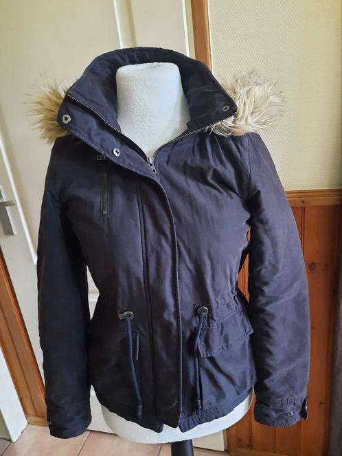 Mooie warme jas van Only, Kleding | Dames, Jassen | Winter, Gedragen, Maat 36 (S), Zwart, Ophalen of Verzenden