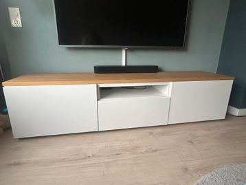 Ikea Besta TV Meubel 180cm + Plank - afbeelding 1 Ikea Besta TV Meubel 180cm + Plank - afbeelding 1