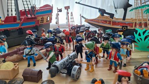 Playmobil - 3x piratenschip en veel piraten!, Dieren en Toebehoren, Honden-accessoires, Gebruikt, Ophalen