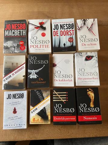 12 boeken van Jo Nesbo (Harry Hole serie)
