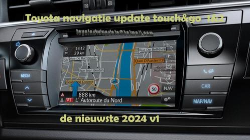 NIEUWSTE VERSIE!!!!Toyota navigatie update Touch&Go 1&2 2024, Computers en Software, Navigatiesoftware, Nieuw, Update, Heel Europa