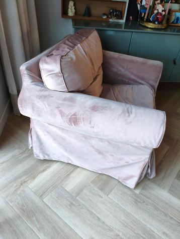 Ikea Ektorp Fauteuil - Roze - afbeelding 2 Ikea Ektorp Fauteuil - Roze - afbeelding 2