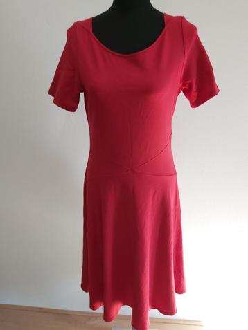 J170 - Rode Esprit jurk maat L (1)