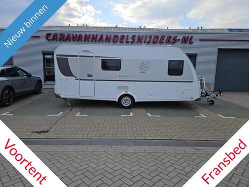 Knaus 500 FDK Sport VERKOCHT! Stapel Bedden/Trein zit/Fransb, Caravans en Kamperen, Caravans, Bedrijf, tot en met 6, 1000 - 1250 kg