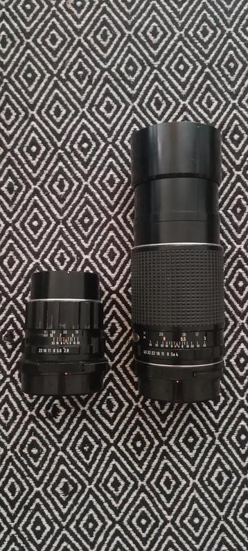 Pentax SMC Takamur 150mm f2.8 en 300mm f4 67 6x7 645