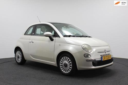 Fiat 500 1.4-16V Pop | Parelmoer! | Climate control | Glazen, Auto's, Fiat, Bedrijf, Te koop, ABS, Airbags, Airconditioning, Centrale vergrendeling