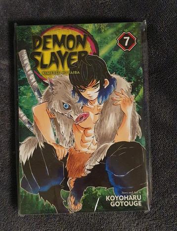 Manga Demon slayer volume 7. Engels.